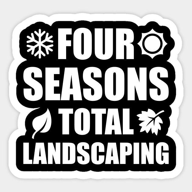 Four Seasons Total Landscaping Sticker by Daily Fashion